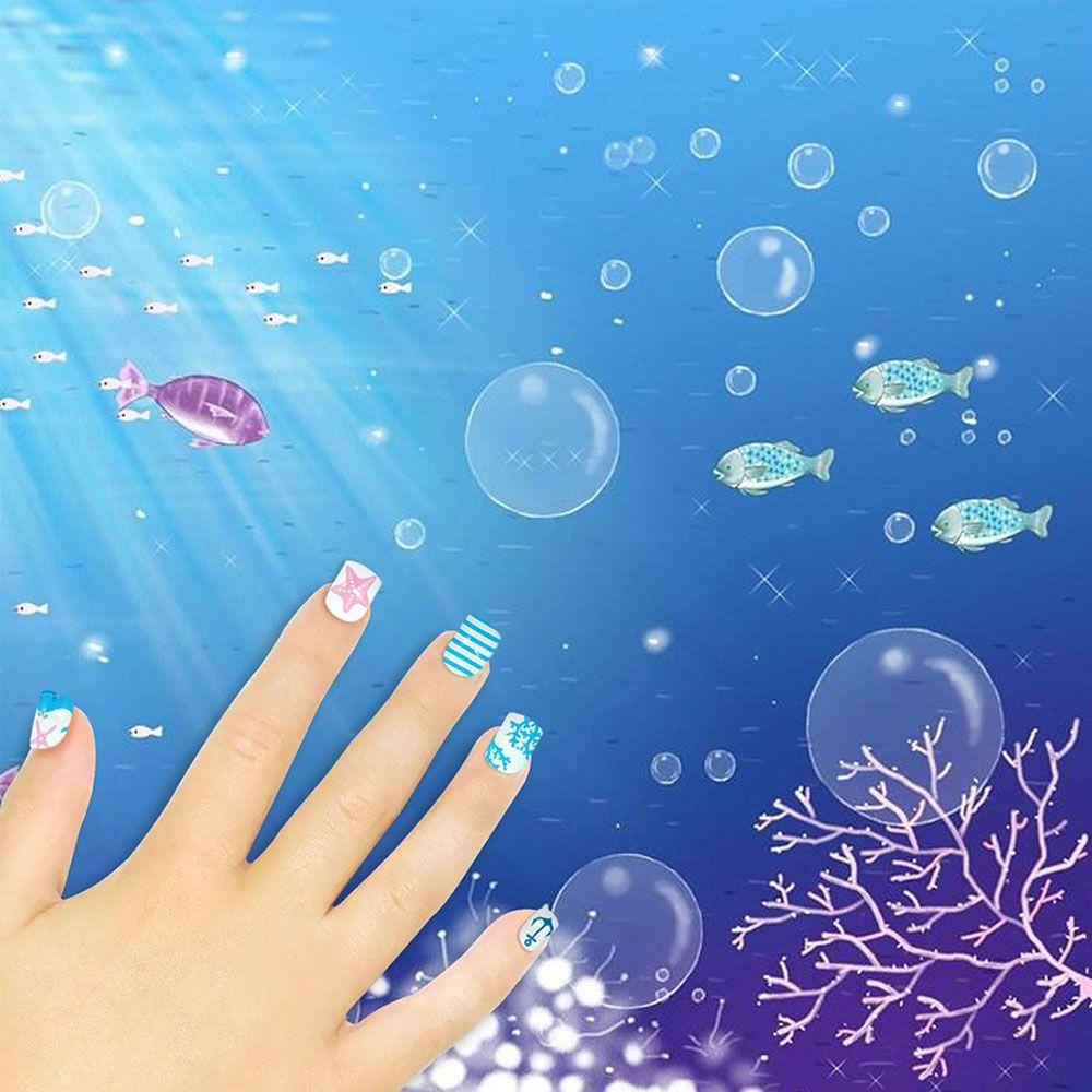 NIUYOU Bộ Móng Tay Giả Xinh Xắn Cho Bé