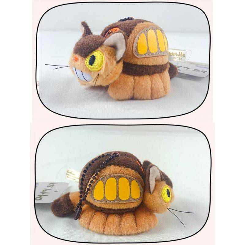Japanese My Neighbor Totoro Cat Hayao Miyazaki Totoro Plush Doll Keychain Pendant Bag Accessories Gifts