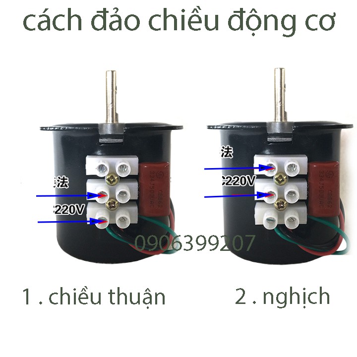 động cơ giảm tốc 220v - động cơ giảm tốc 220v 50rpm