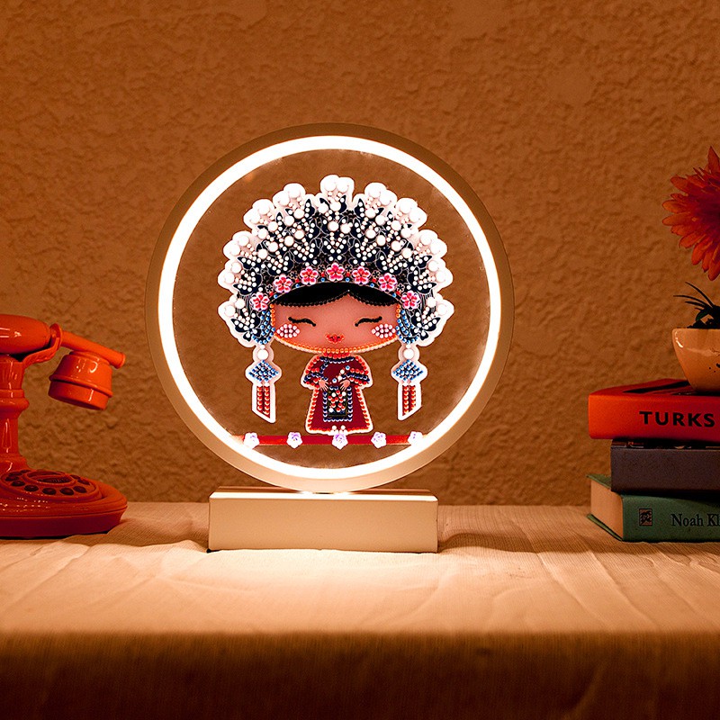 Đèn DIY đính đá CHÂN ÁI chính hãng Cherish