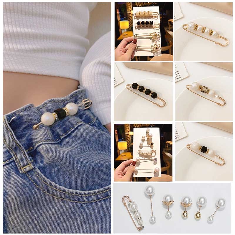 Kẹp điều chỉnh và cố định lưng quần thời trang nhiều kiểu dành cho nữ