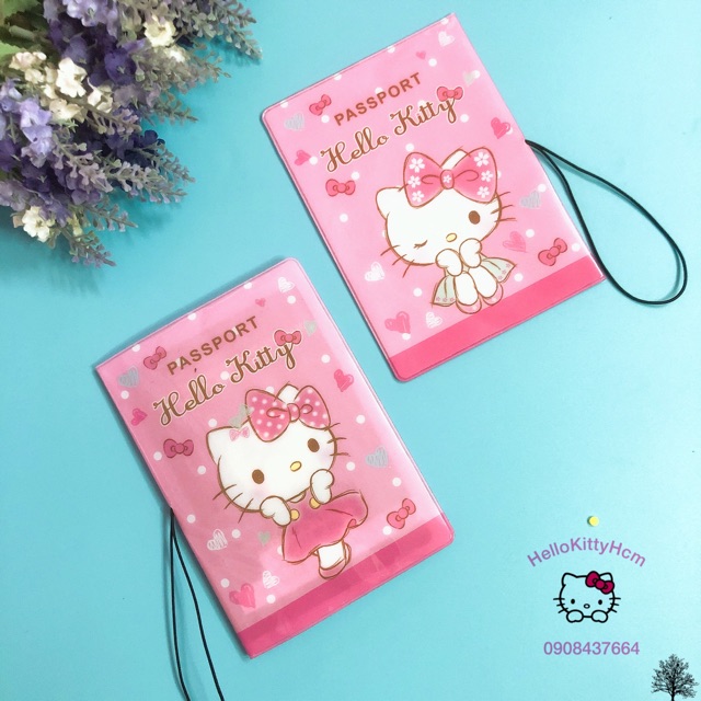 Bọc hộ chiếu HelloKitty