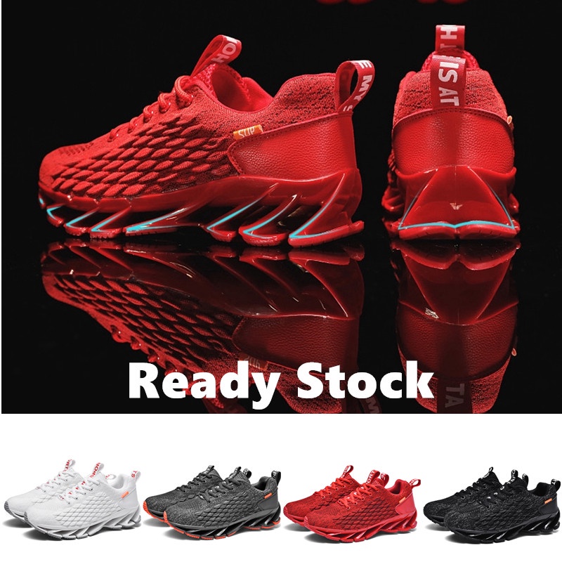 Giày Thể Thao Chạy Bộ Đế Bằng Cột Dây Chống Trượt Thoáng Khí Màu Đen Size 36-47 Thời Trang Cho Nam Và Nữ