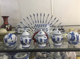 Combo 1 bộ đũa thờ, 3 choé to, 6 bát thờ