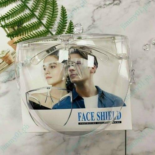 Combo 2 Kính Chống Giọt Bắn Phòng Dịch FACE SHIELD, Kính Chắn Giọt Bắn Cao Cấp Thời Trang