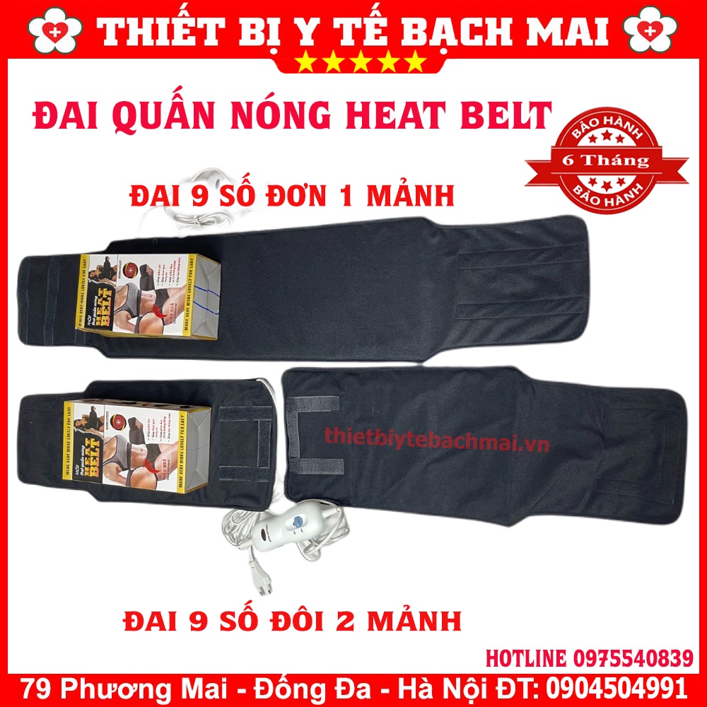 Đai Quấn Nóng HEAT BELT, Đai Quấn Nóng Giảm Mỡ Bụng, Đùi, Tay