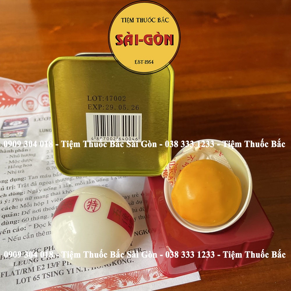 Trật Đả Hoàn Hongkong Hỗ Trợ Tan Huyết Ứ