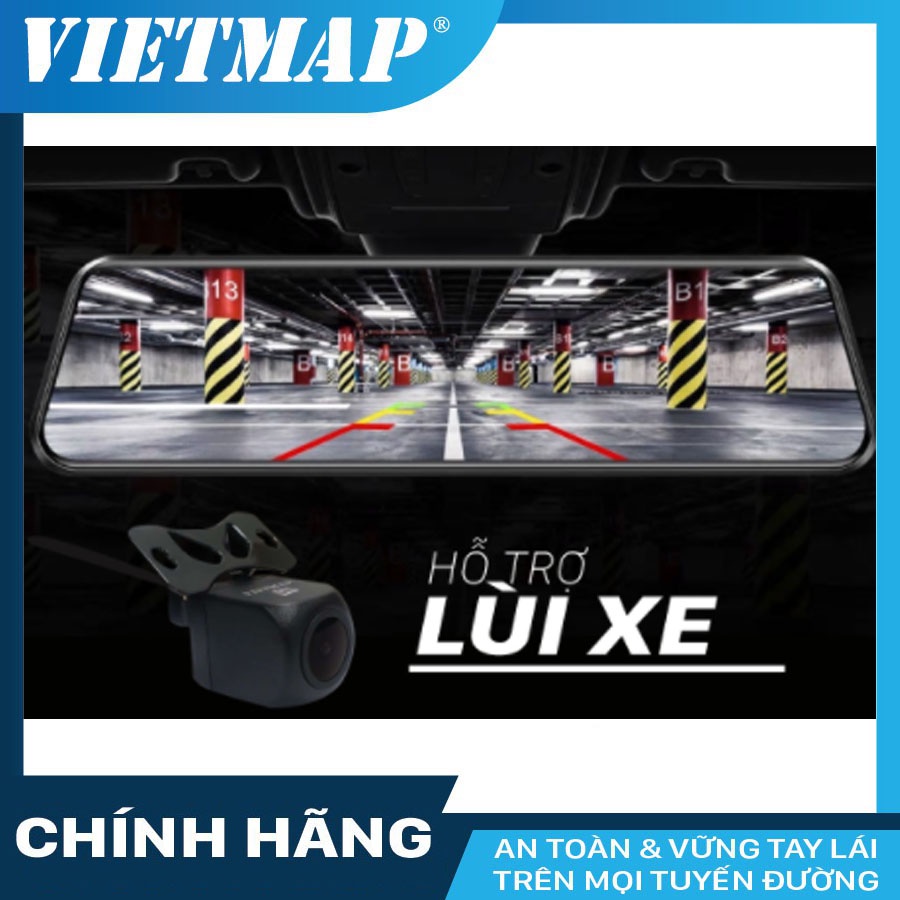 Camera hành trình VIETMAP G40 cho xe ô tô GPS Wifi Cảnh báo tốc độ