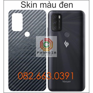 Miếng dán mặt lưng skin carbon Vsmart Star 5