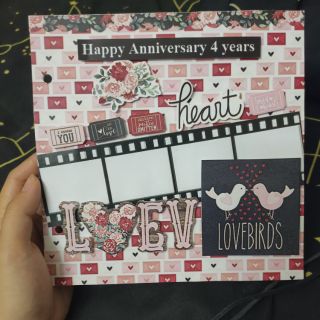 Album ảnh scrapbook (giá đã bao gồm ảnh)