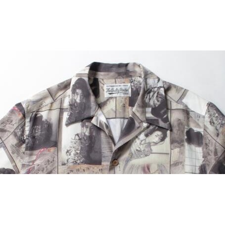 Áo Sơ Mi Tay Ngắn In Hình WACKO MARIA Plus Size Cho Nam Nữ