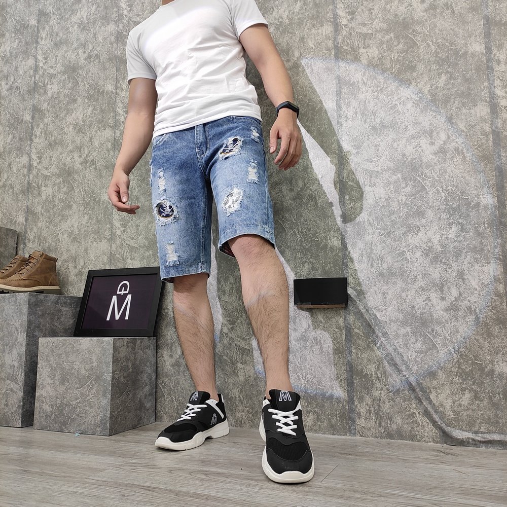 Quần short jean nam MĐ Q647