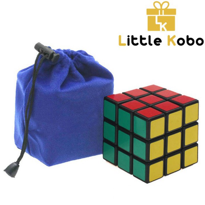 [G05]  Túi Đựng Rubik Dây Rút Vải Nhung Cho Rubik 2x2 3x3 4x4 5x5 S020