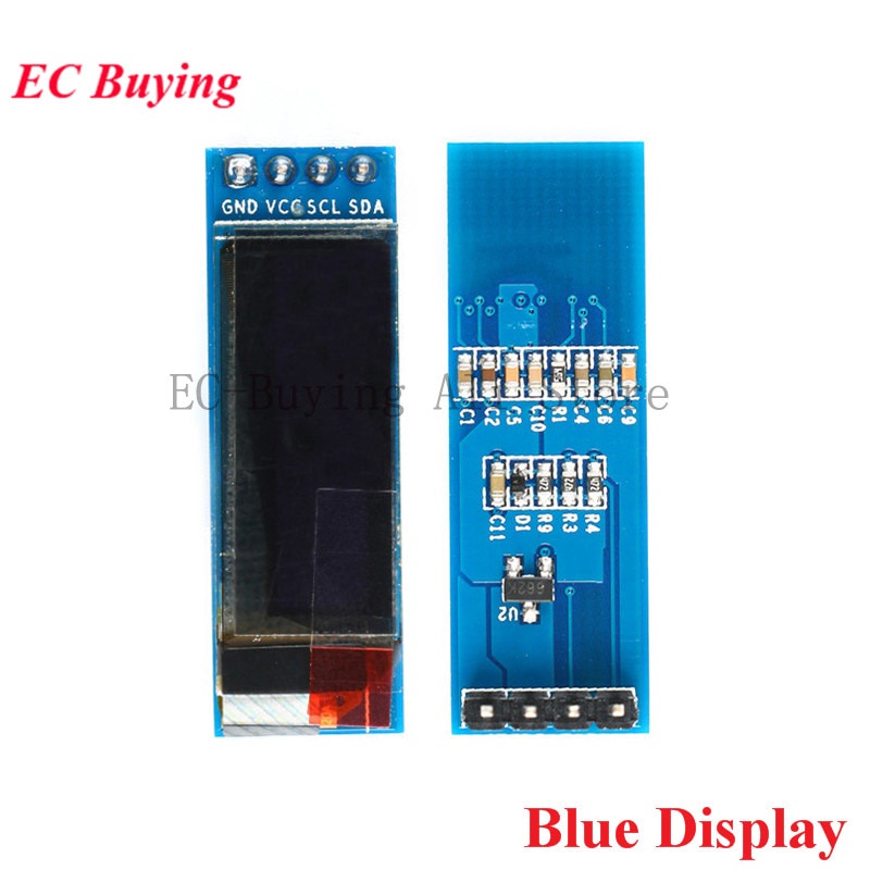 Mô đun màn hình Oled 0.91 "0.91 Inch 128x32 Lcd Ssd1306 Led Iic I2C 128x32 cho Arduino
