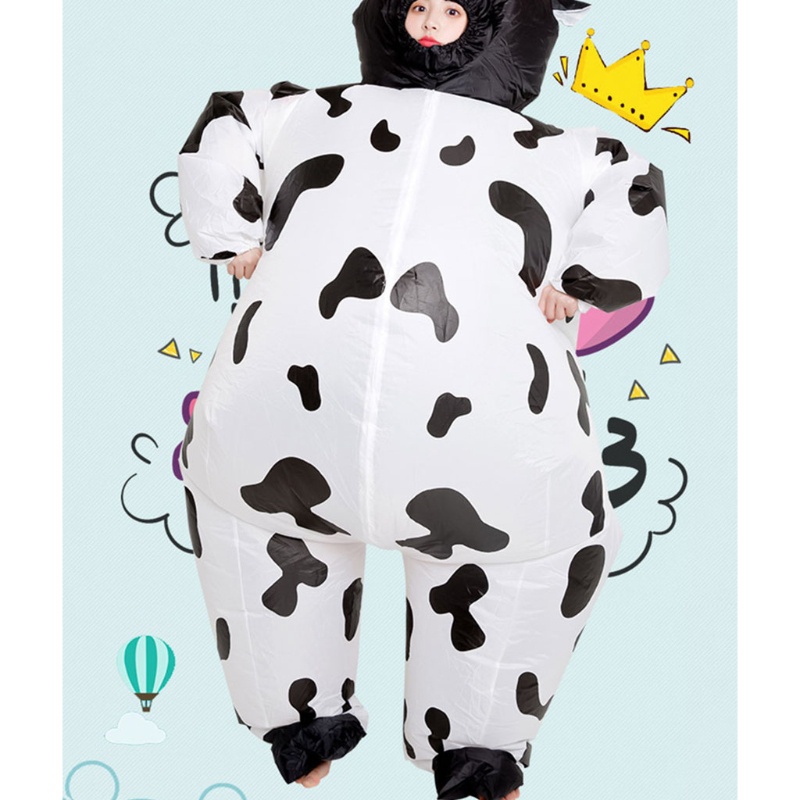 Trang phục bơm hơi hóa trang chú bò hoạt hình dễ thương vui nhộn dành cho tiệc halloween