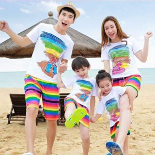 Áo đồng phục gia đình chất cotton loại 1