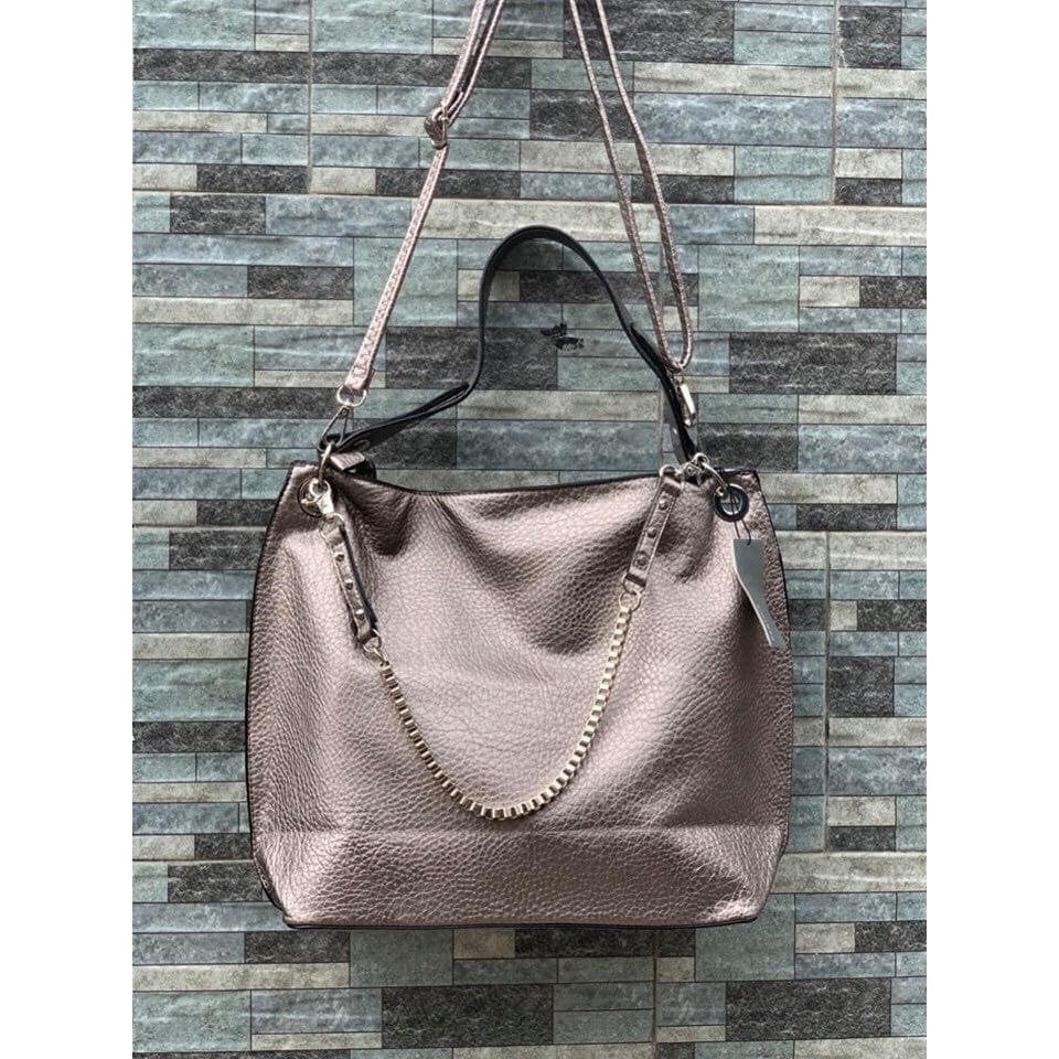 Túi tote màu bạc PARFOIS
