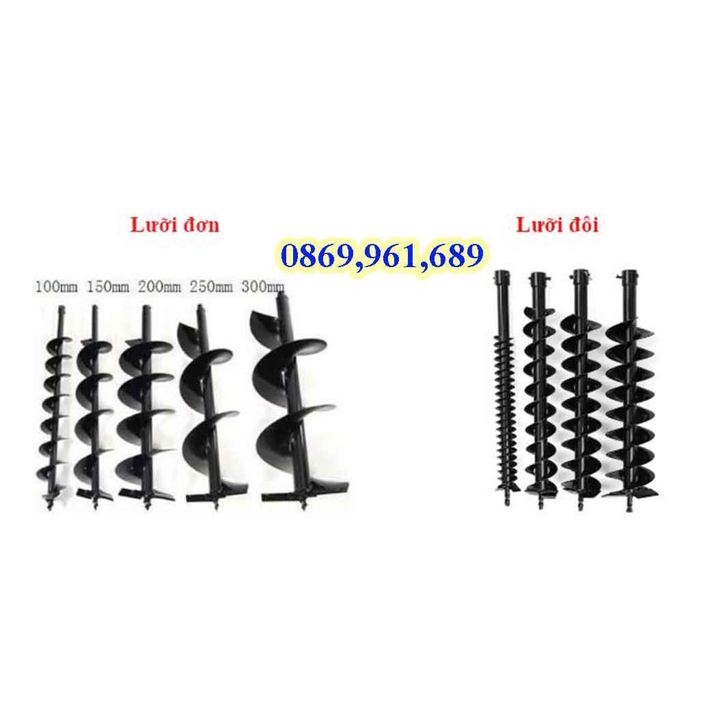 Mũi khoan đất 150mm