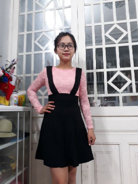 Hàng quảng châu-Đầm yếm ren,kèm ảnh thật
