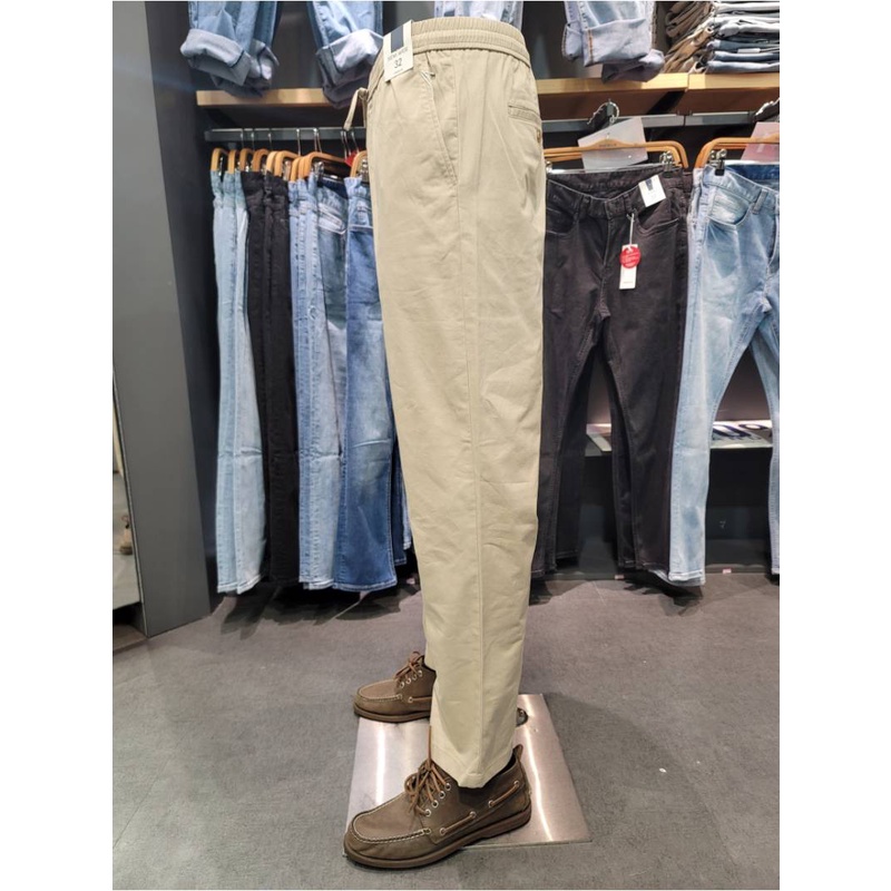 Quần kaki Polham Banding Semi-Wide