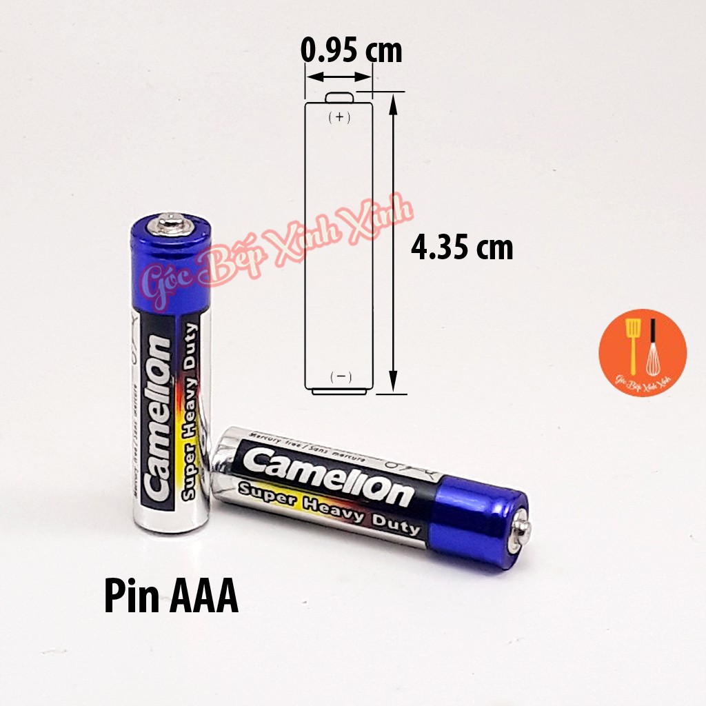 Pin AAA (pin 3A) Camelion 1.5V (1 cặp )