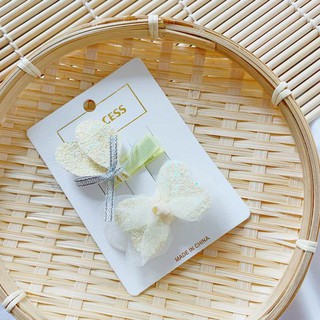 set kẹp tóc handmade cho bé gái T033