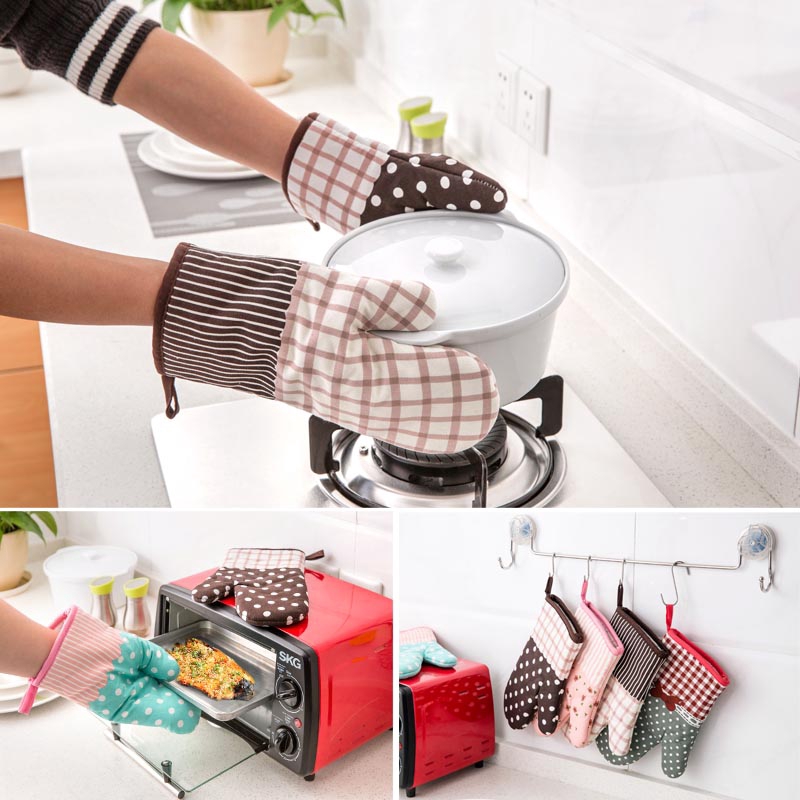 Găng tay cách nhiệt thiết kế dễ thương dùng trong nhà bếp