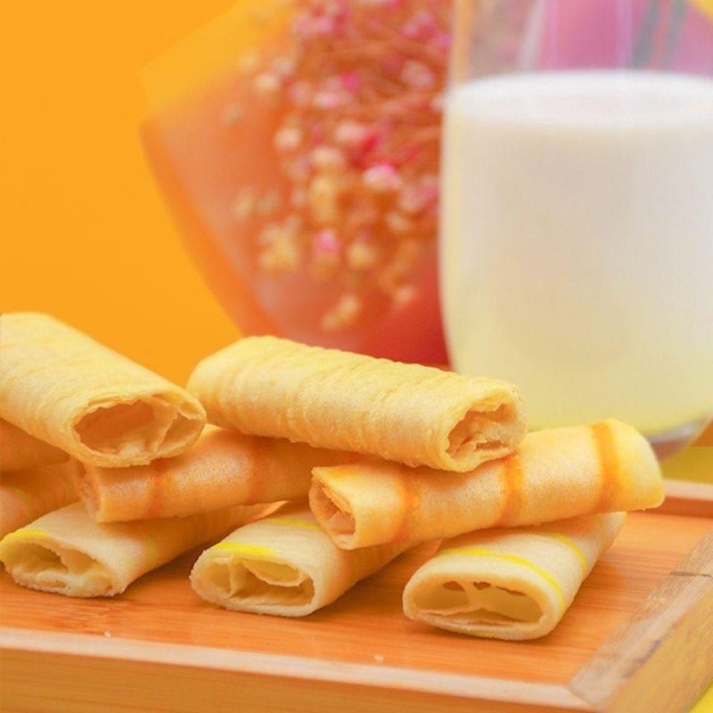 Bánh Trứng Muối Cuộn Vịt Kaman 219g
