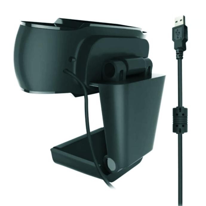 Webcam 2.0MP USB 2.0MP + MIC Màu Đen | BigBuy360 - bigbuy360.vn