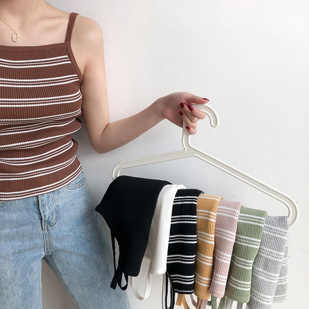 Áo Len Hai Dây Co Giãn Màu Sắc Kẹo Ngọt Kẻ Sọc Ngang 22631 Sơ Mi22631 | BigBuy360 - bigbuy360.vn