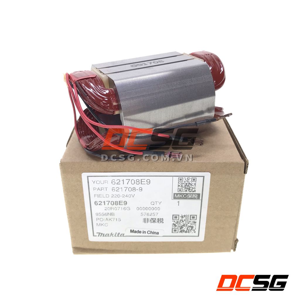 Stator máy mài góc 100mm Makita 9556HN/ 9558HN 621708-9 | DCSG