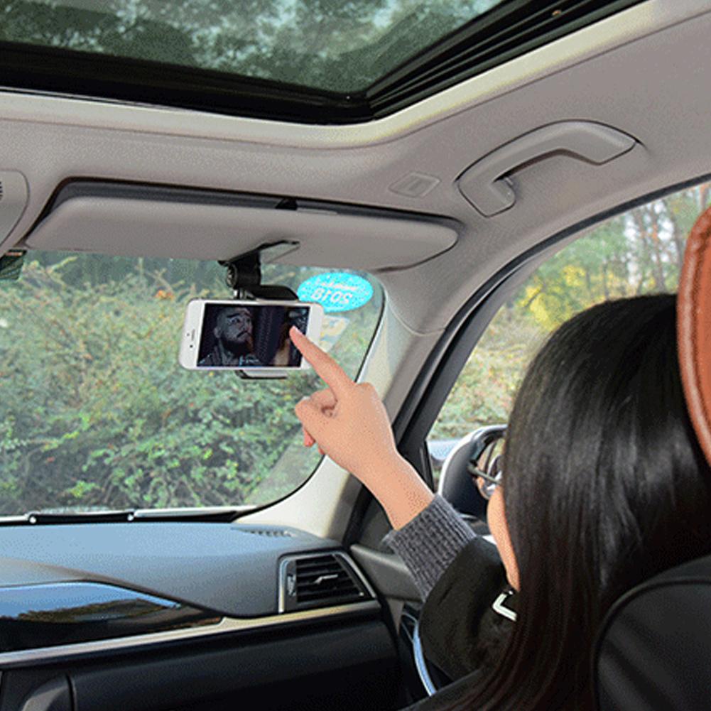 Giá Đỡ Điện Thoại Kẹp Tấm Che Nắng Ô Tô Tiện Lợi