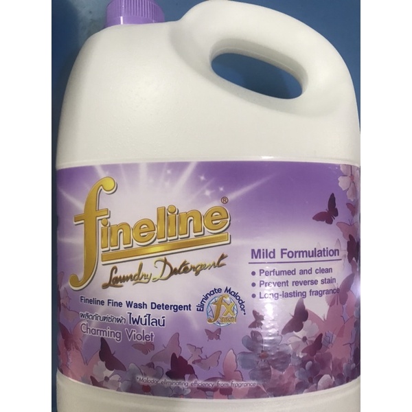 Nước giặt fineline thái 3000ml màu tím