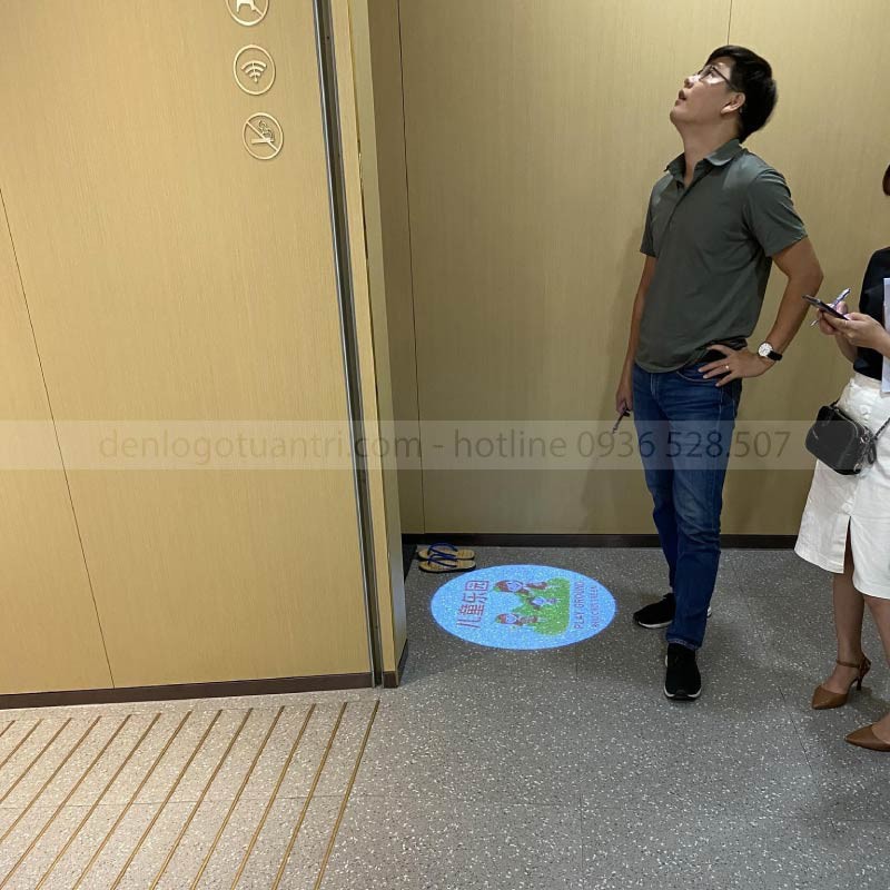 Đèn chiếu logo hình ảnh,thương hiệu,chiếu cảnh báo loại âm trần,ốp trần