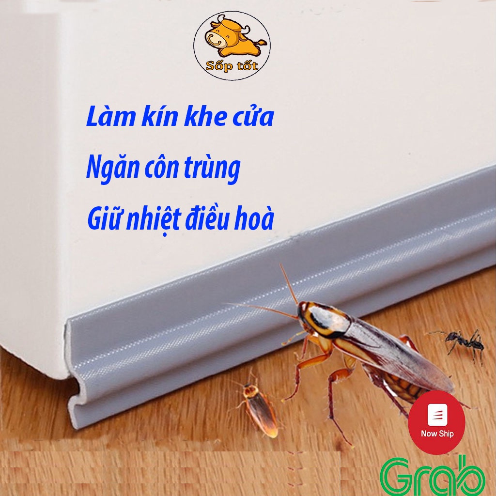 Thanh chắn cửa, ron chặn khe cửa, chắn gió lùa, chặn đáy chân cửa, cách nhiệt, chống ồn, côn trùng