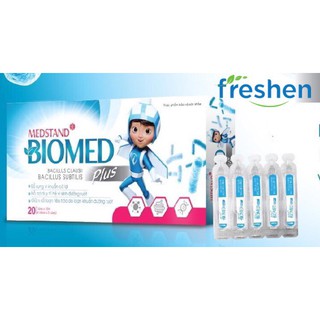Thức Uống Bổ Sung Vi Khuẩn Có Lợi Cho Trẻ Biomed Plus - Hộp 20 Ống