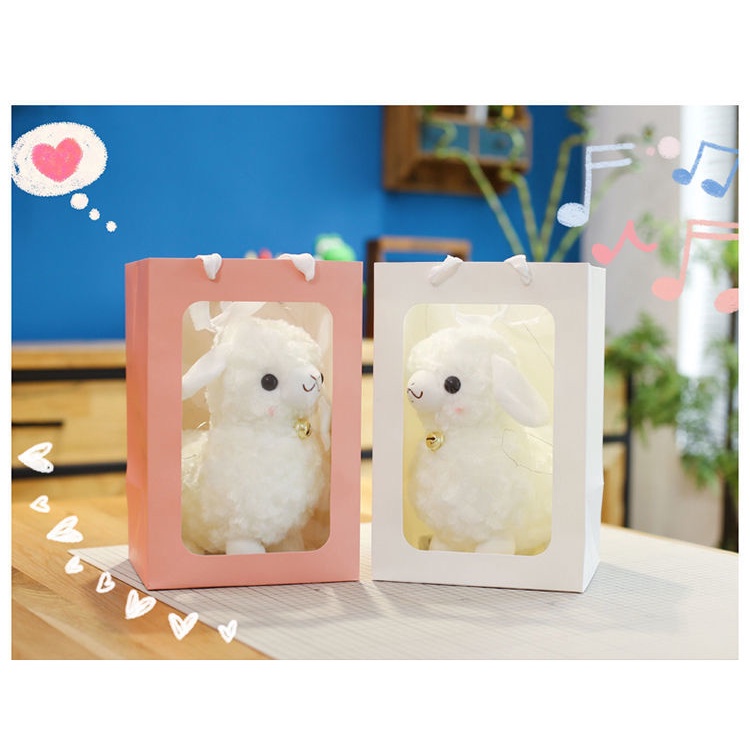 Thú Nhồi Bông Hình Lạc Đà Alpaca Siêu Dễ Thương 24CM