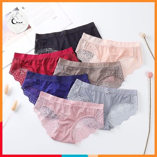 Quần lót nữ GUSHAN GJIN MI quần lót ren cao cấp thoáng mát thấm hút mồ hôi-Chan Underwear