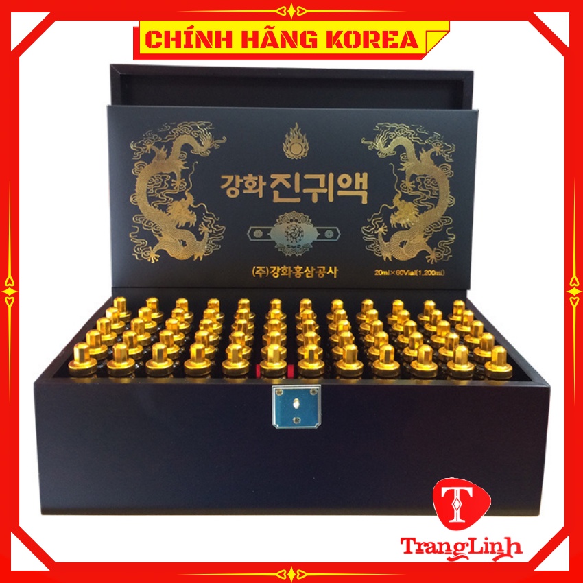 Tinh chất đông trùng hạ thảo Kanghwa, hộp 60 ống - Bổ thận, tăng cường sinh lý, thể lực, phòng ung thư - tranglinhkorea
