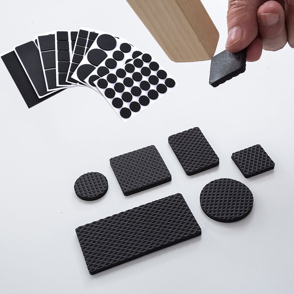 Set 1 / 2 / 6 / 15 / 24 Miếng Đệm Lót Chân Bàn Ghế Chống Trượt Mềm Mại Dày Dặn