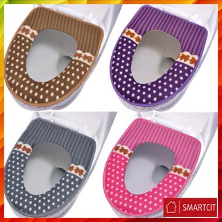 Tấm lót bồn cầu nỉ chống lạnh mông có dây chống trượt club saleee
