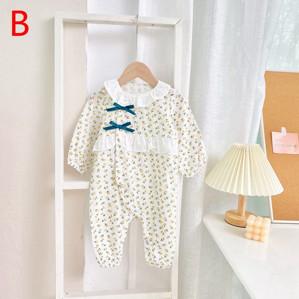 Áo Liền Quần Sanlutoz Vải Cotton Tay Dài Thời Trang Dễ Thương