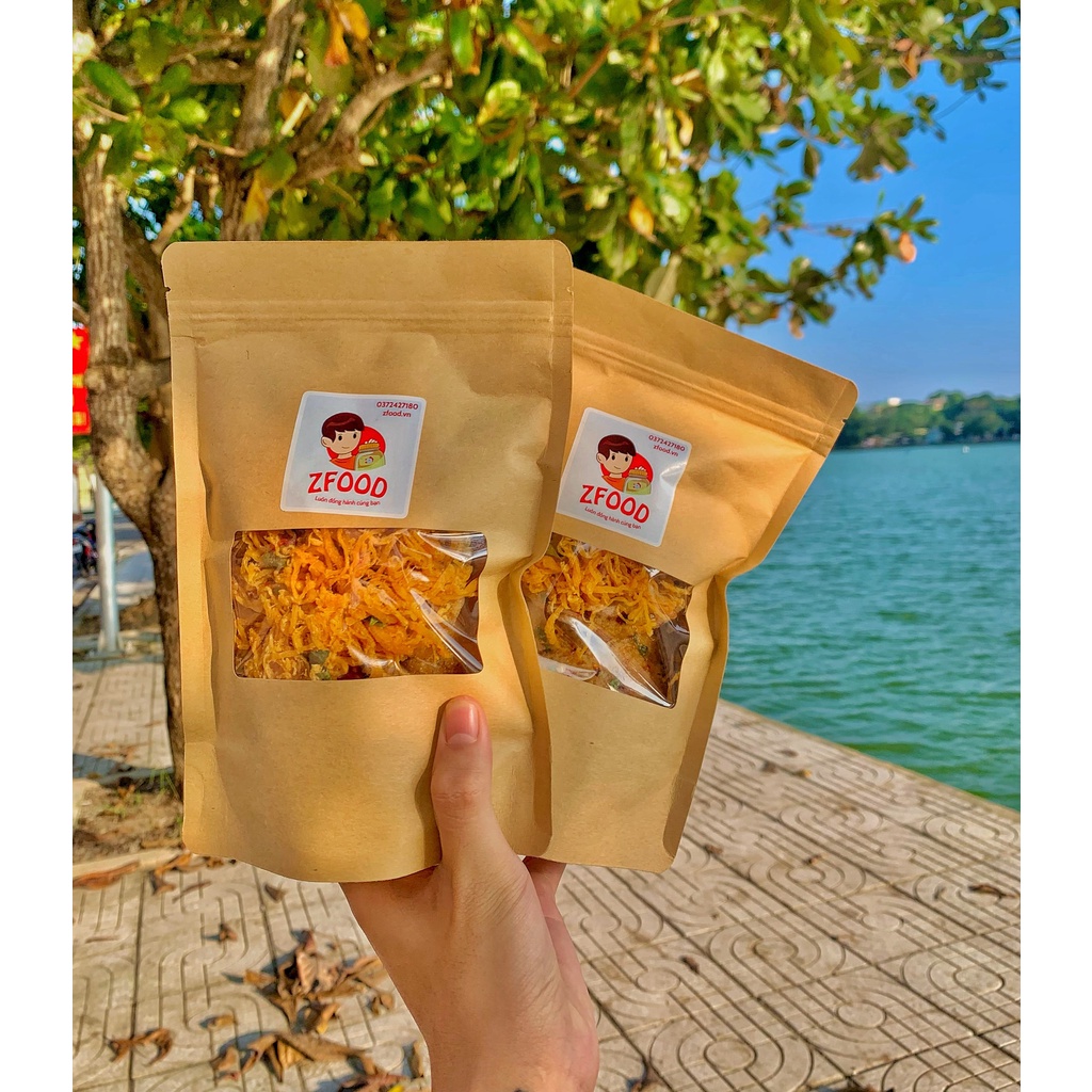 Cơm cháy lắc khô gà 200g ZFOOD đồ ăn vặt siêu ngon lun | BigBuy360 - bigbuy360.vn