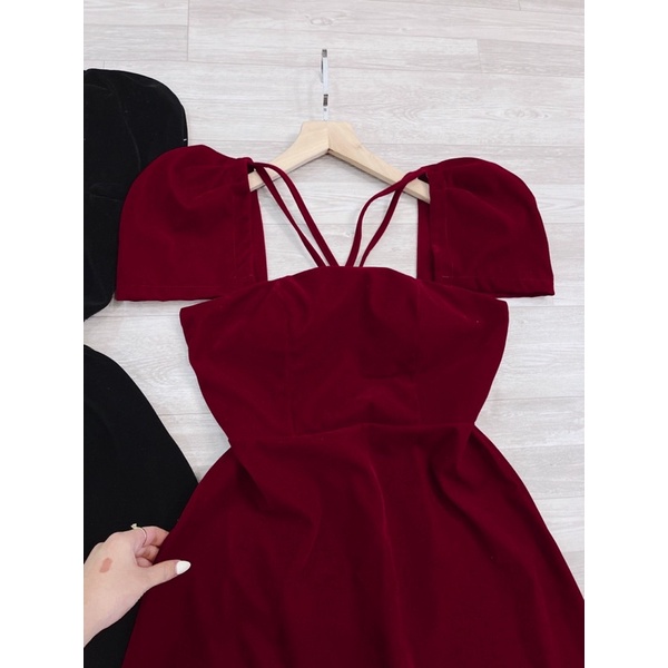 Váy nhung cao cấp