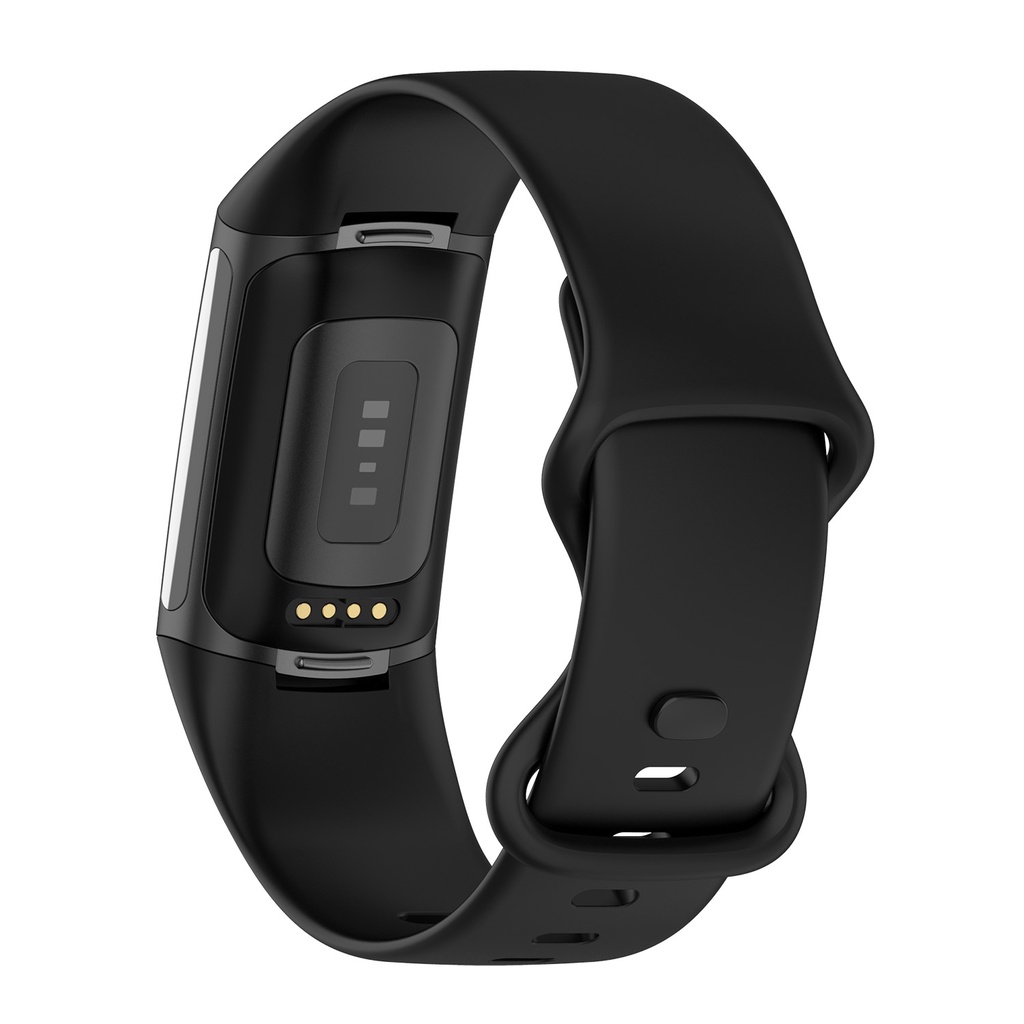 Dành cho Fitbit Charge 6 5 dây đeo silicone 2023 khóa mềm deisgn dây đeo đồng hồ thông minh thời trang