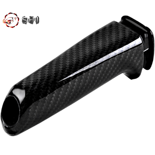 Ốp Bọc Phanh Tay Bằng Sợi Carbon Chất Lượng Cao Cho Xe Hơi Bmw E46 E90 E92 G8V