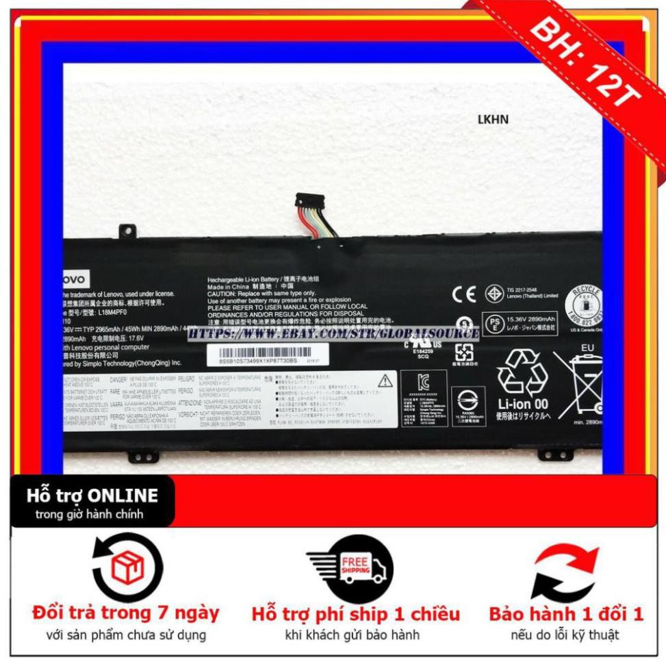 Pin laptop lenovo L18D4PF0 L18M4PF0 14s 14s-IML 14s-IWL 13s 13s-IWL 13s-IML 45W ZIN chính hãng