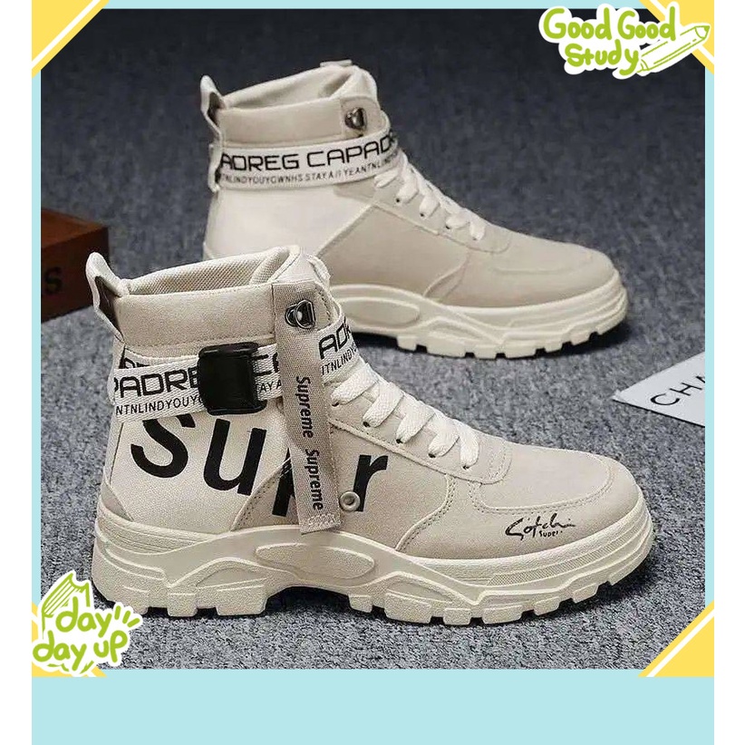 ✿Giày Bảo Hộ Chất Lượng Cao Dành Cho Nam✿ Giày Bốt Martin timberland Cổ Cao Phong Cách Hàn Quốc Cổ Điển Thời Trang Mùa Xuân Mới Cho Nam