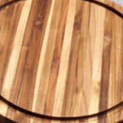 Thớt gỗ tròn Chef TEAK Châu Âu hình tròn D40 cm Beefsteak,Steak BBQ, Pizza - Acacia Wood Cutting Board