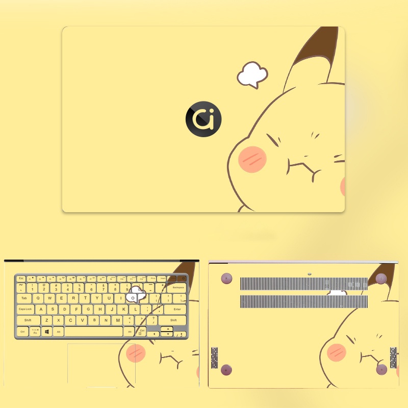 Miếng dán Laptop in theo yêu cầu cho Dell Hp Macbook Acer Lenovo Thinkpad Asus Msi Cắt sẵn theo model máy skin 3M